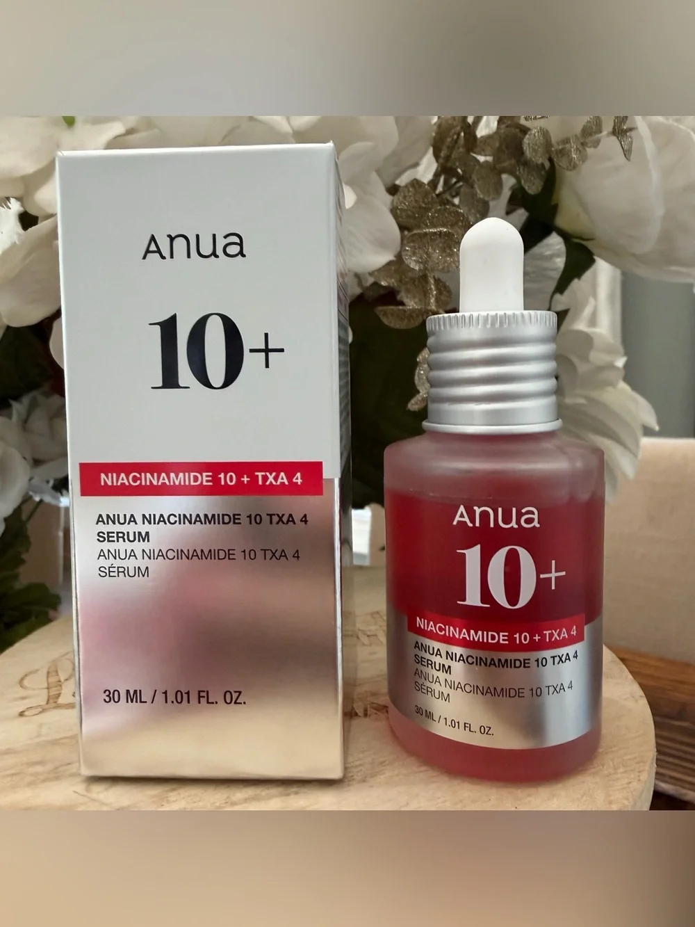 Anua Niacinamide 10+ TXA 4 Serum- brightening, smoothing, hydrating NEW 30 ml